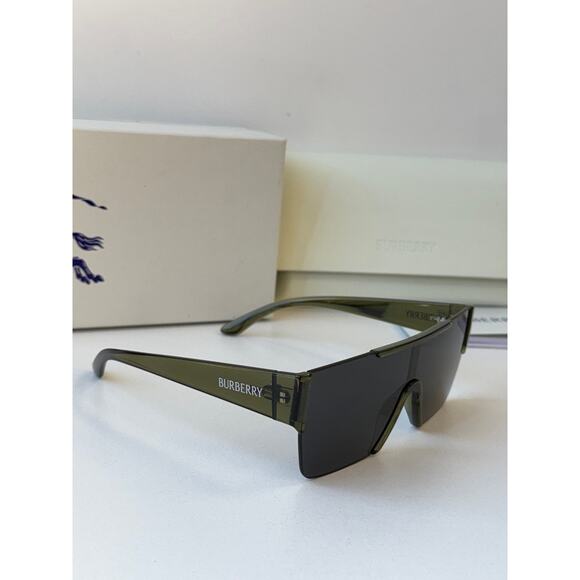 NEW Burberry BE4291 Green Shield Sunglasses main image 4